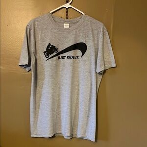 Nike Gray Graphic T-Shirt